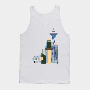 Seattle Buildings Tank Top